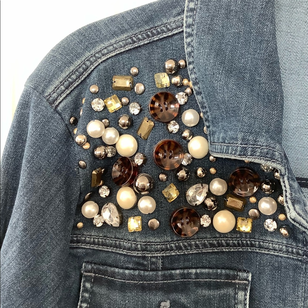 Chico’s blinged vintage jacket